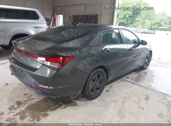 5NPLM4AG1MH039998 2021 HYUNDAI ELANTRA Gray Задня права чверть