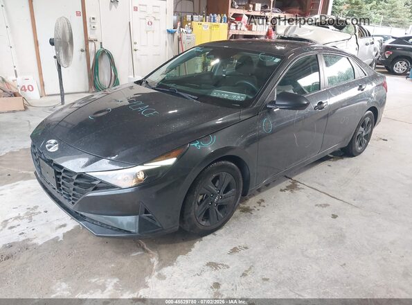 5NPLM4AG1MH039998 2021 HYUNDAI ELANTRA Gray Передня ліва чверть