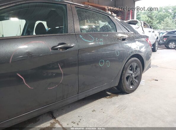 5NPLM4AG1MH039998 2021 HYUNDAI ELANTRA Gray 