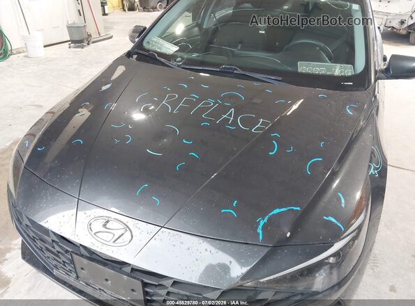 5NPLM4AG1MH039998 2021 HYUNDAI ELANTRA Gray Вид задньої частини салону