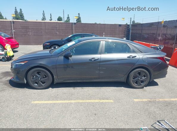 5NPLM4AG1NH081346 2022 HYUNDAI ELANTRA Gray სალონის 360-გრადუსიანი ხედი