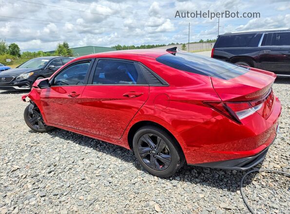 5NPLM4AG1PH103820 2023 HYUNDAI ELANTRA Red Tył lewy