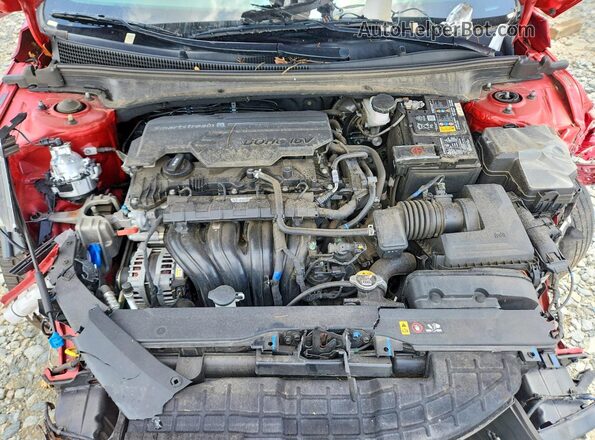 5NPLM4AG1PH103820 2023 HYUNDAI ELANTRA Red Widok wnętrza z tyłu