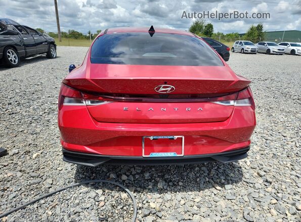 5NPLM4AG1PH103820 2023 HYUNDAI ELANTRA Red 