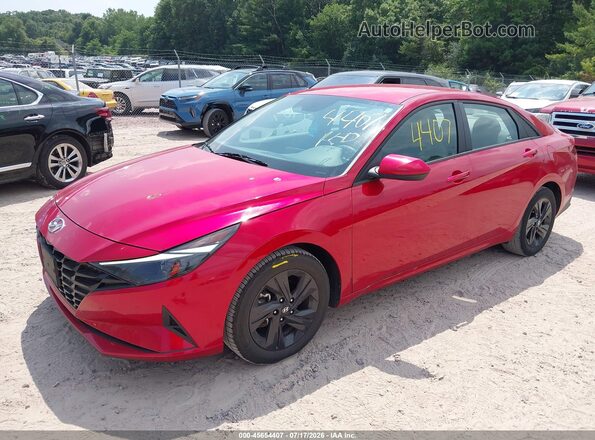 5NPLM4AG1PH104157 2023 HYUNDAI ELANTRA Красный Передняя левая четверть
