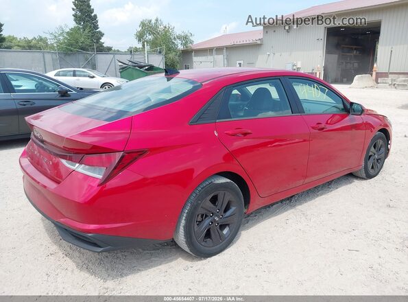 5NPLM4AG1PH104157 2023 HYUNDAI ELANTRA Красный Задняя правая четверть
