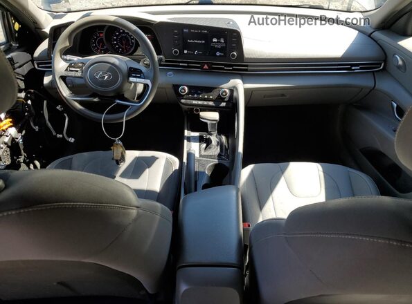 5NPLM4AG1PH104918 2023 HYUNDAI ELANTRA Серый Панорамный вид салона 360°