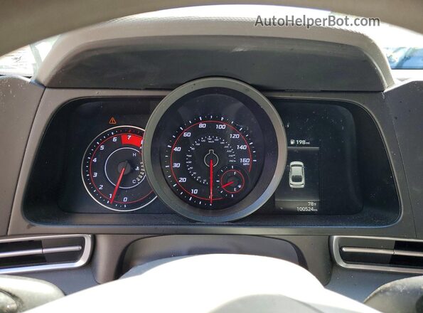 5NPLM4AG1PH104918 2023 HYUNDAI ELANTRA Серый Вид щитка приборов