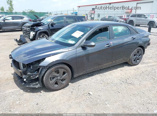 5NPLM4AG2MH003060 2021 HYUNDAI ELANTRA Gray Front left