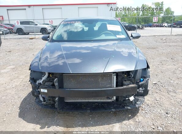 5NPLM4AG2MH003060 2021 HYUNDAI ELANTRA Gray Instrument cluster view