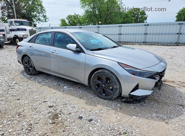 5NPLM4AG2MH024247 2021 HYUNDAI ELANTRA Gray წინა მარჯვენა