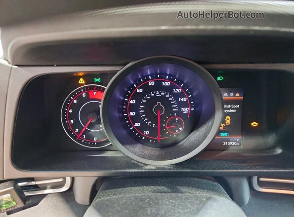 5NPLM4AG2MH024247 2021 HYUNDAI ELANTRA Gray ხელსაწყოთა პანელის ხედი