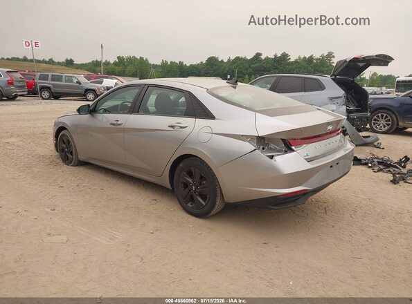 5NPLM4AG2NH072851 2022 HYUNDAI ELANTRA Silver Задня ліва чверть
