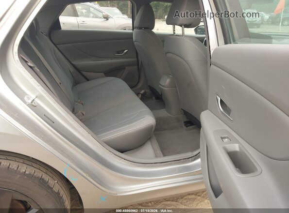 5NPLM4AG2NH072851 2022 HYUNDAI ELANTRA Silver Вид наклейки з VIN-кодом