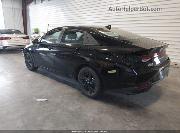 5NPLM4AG2PH087935 2023 HYUNDAI ELANTRA Black უკანა მარცხენა