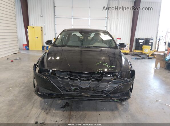 5NPLM4AG2PH087935 2023 HYUNDAI ELANTRA Black უკანა სალონის ხედი