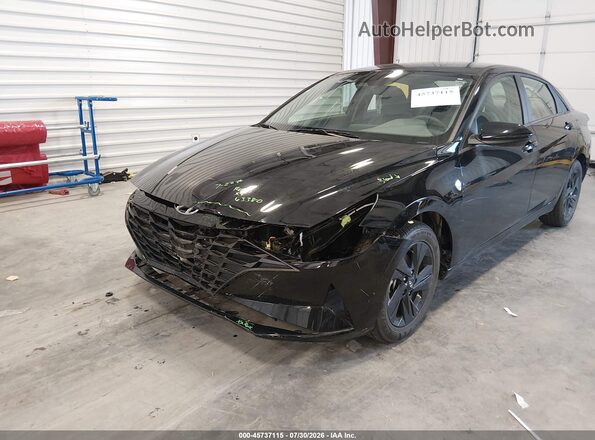 5NPLM4AG2PH087935 2023 HYUNDAI ELANTRA Black წინა ხედი
