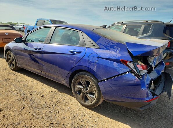 5NPLM4AG2PH112039 2023 HYUNDAI ELANTRA Blue Rear left