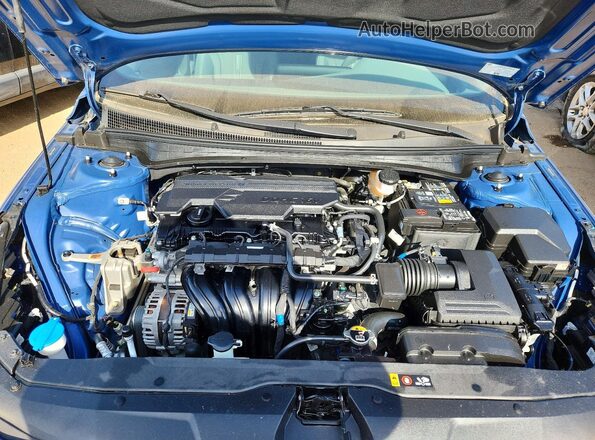 5NPLM4AG2PH112039 2023 HYUNDAI ELANTRA Blue Rear interior view