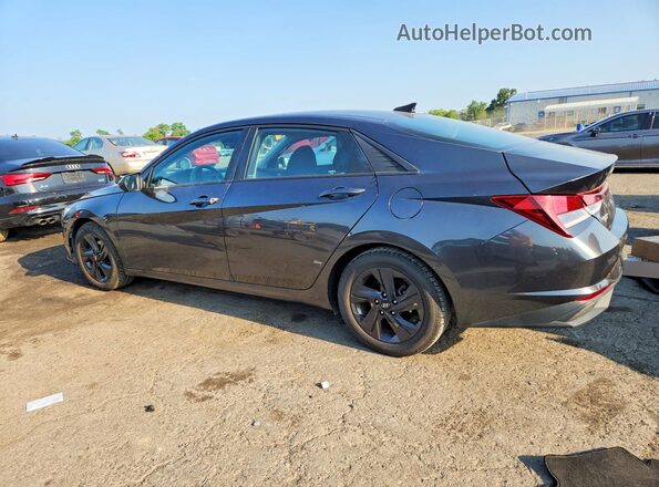 5NPLM4AG3MH001415 2021 HYUNDAI ELANTRA Серый Задняя левая четверть