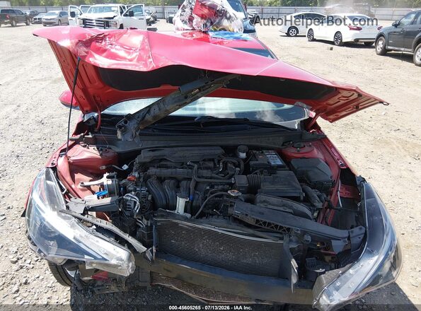 5NPLM4AG3MH044023 2021 HYUNDAI ELANTRA Red უკანა ხედი