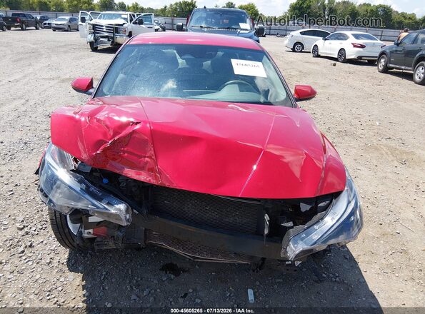 5NPLM4AG3MH044023 2021 HYUNDAI ELANTRA Red უკანა სალონის ხედი