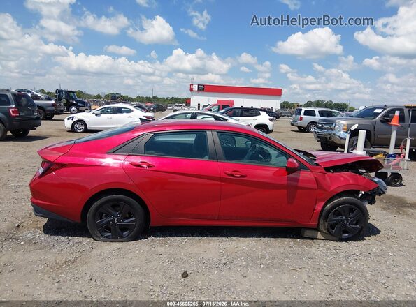 5NPLM4AG3MH044023 2021 HYUNDAI ELANTRA Red სალონის 360-გრადუსიანი ხედი
