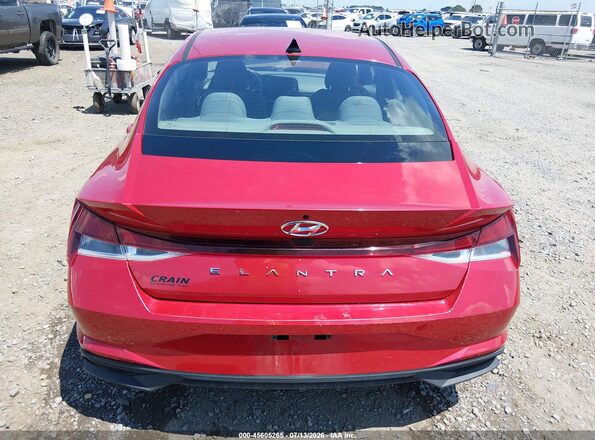 5NPLM4AG3MH044023 2021 HYUNDAI ELANTRA Red 