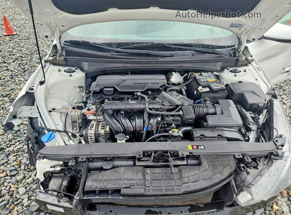 5NPLM4AG3NH053130 2022 HYUNDAI ELANTRA Белый Вид задней части салона