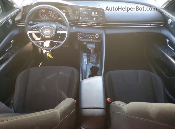 5NPLM4AG3PH100546 2023 HYUNDAI ELANTRA White Dashboard view