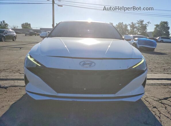 5NPLM4AG3PH100546 2023 HYUNDAI ELANTRA White Front view