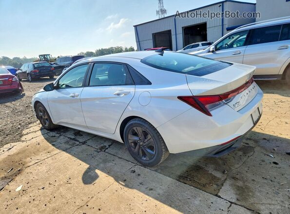 5NPLM4AG4MH001570 2021 HYUNDAI ELANTRA White Trasero izquierdo