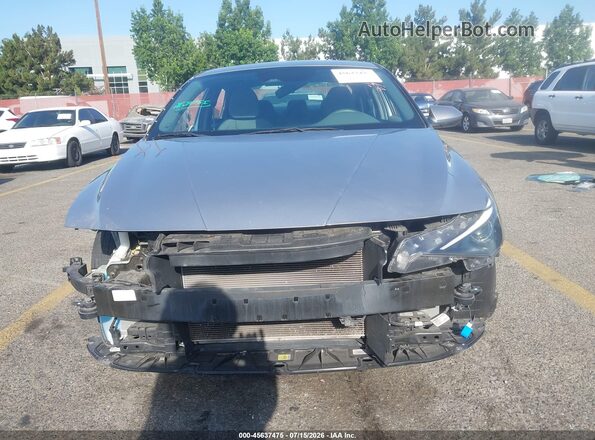 5NPLM4AG4MH037761 2021 HYUNDAI ELANTRA Silver Դիմացի տեսք