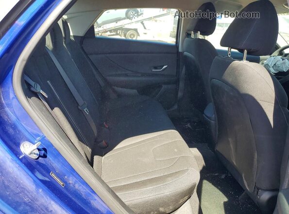 5NPLM4AG4MH047769 2021 HYUNDAI ELANTRA Blue Հետևի նստատեղերի տեսք