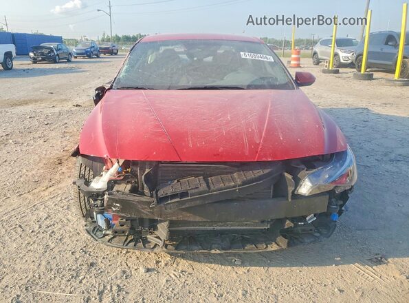 5NPLM4AG4NH069451 2022 HYUNDAI ELANTRA Red Вид спереду