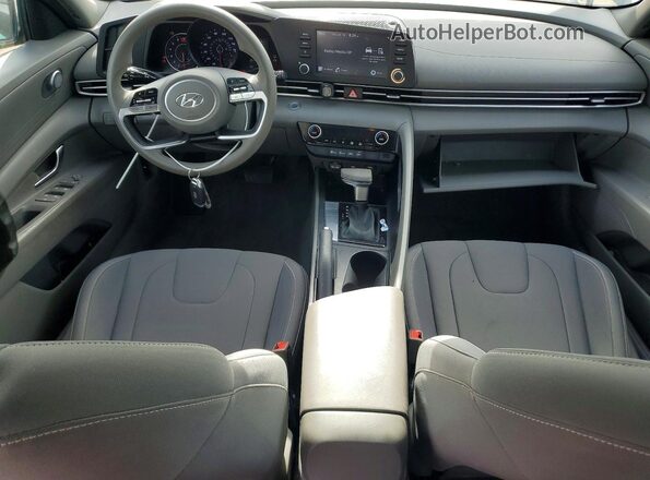 5NPLM4AG4NH078263 2022 HYUNDAI ELANTRA Black Vista del salpicadero