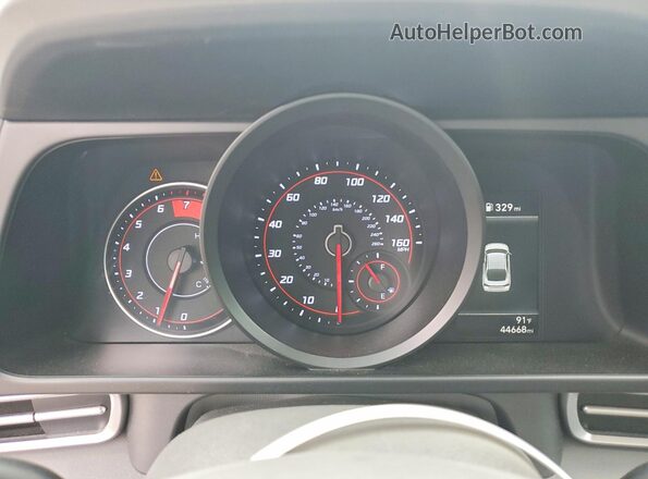 5NPLM4AG4PH091999 2023 HYUNDAI ELANTRA Gray Вид щитка приладів
