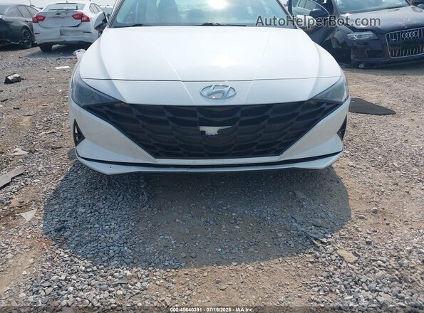 5NPLM4AG4PH095065 2023 HYUNDAI ELANTRA White Вид щитка приладів