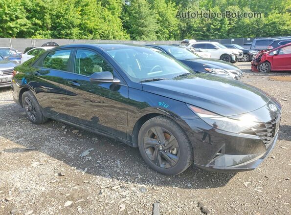 5NPLM4AG4PH110339 2023 HYUNDAI ELANTRA Черный Передняя правая четверть
