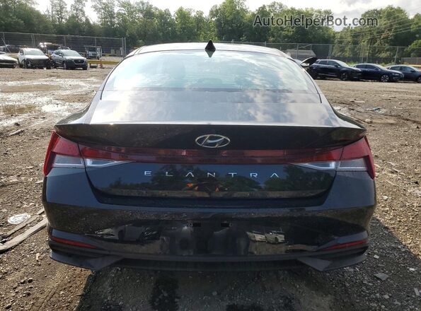 5NPLM4AG4PH110339 2023 HYUNDAI ELANTRA Черный Вид сзади
