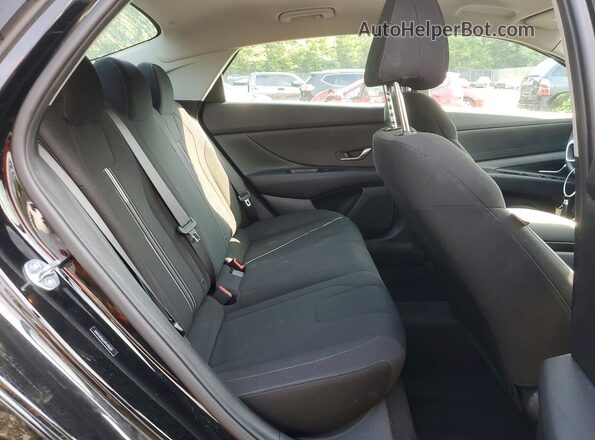 5NPLM4AG4PH110339 2023 HYUNDAI ELANTRA Черный Вид задних сидений