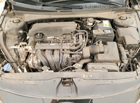 5NPLM4AG5MH032116 2021 HYUNDAI ELANTRA Черный Вид задней части салона