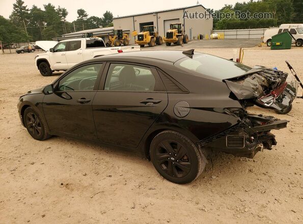 5NPLM4AG5MH032116 2021 HYUNDAI ELANTRA Черный Задняя левая четверть