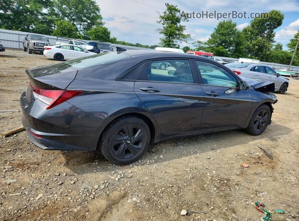 5NPLM4AG5MH047960 2021 HYUNDAI ELANTRA Black Trasero derecho