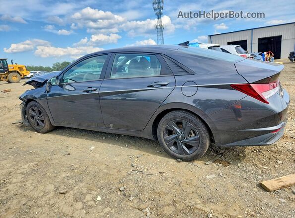 5NPLM4AG5MH047960 2021 HYUNDAI ELANTRA Black Trasero izquierdo