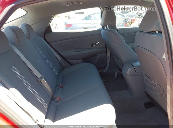 5NPLM4AG5NH057583 2022 HYUNDAI ELANTRA Red VIN կոդի պիտակի տեսք
