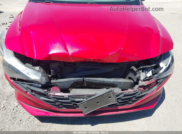 5NPLM4AG5NH057583 2022 HYUNDAI ELANTRA Red Դիմացի տեսք