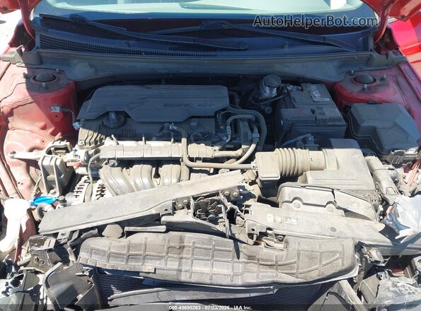 5NPLM4AG5NH057583 2022 HYUNDAI ELANTRA Red Հետևի տեսք