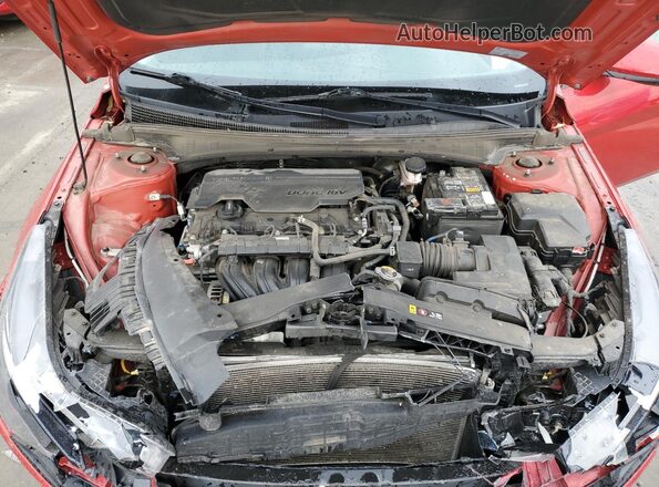 5NPLM4AG5NH064226 2022 HYUNDAI ELANTRA Red Rear interior view
