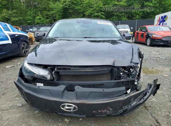 5NPLM4AG5NH071337 2022 HYUNDAI ELANTRA Charcoal Widok z przodu
